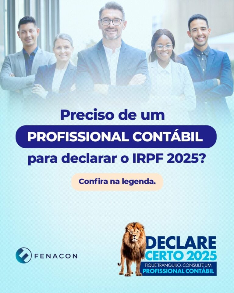 Preciso de um profissional contábil para declarar o IRPF 2025?